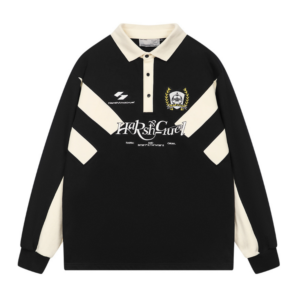 Harsh & Cruel Handwritten Logo Jersey Sweater