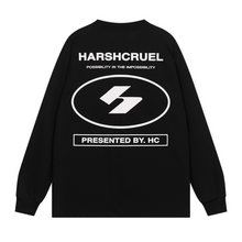 Load image into Gallery viewer, Harsh Logo Round Neck L/S Tee
