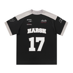 Retro Embroidered Logo Jersey