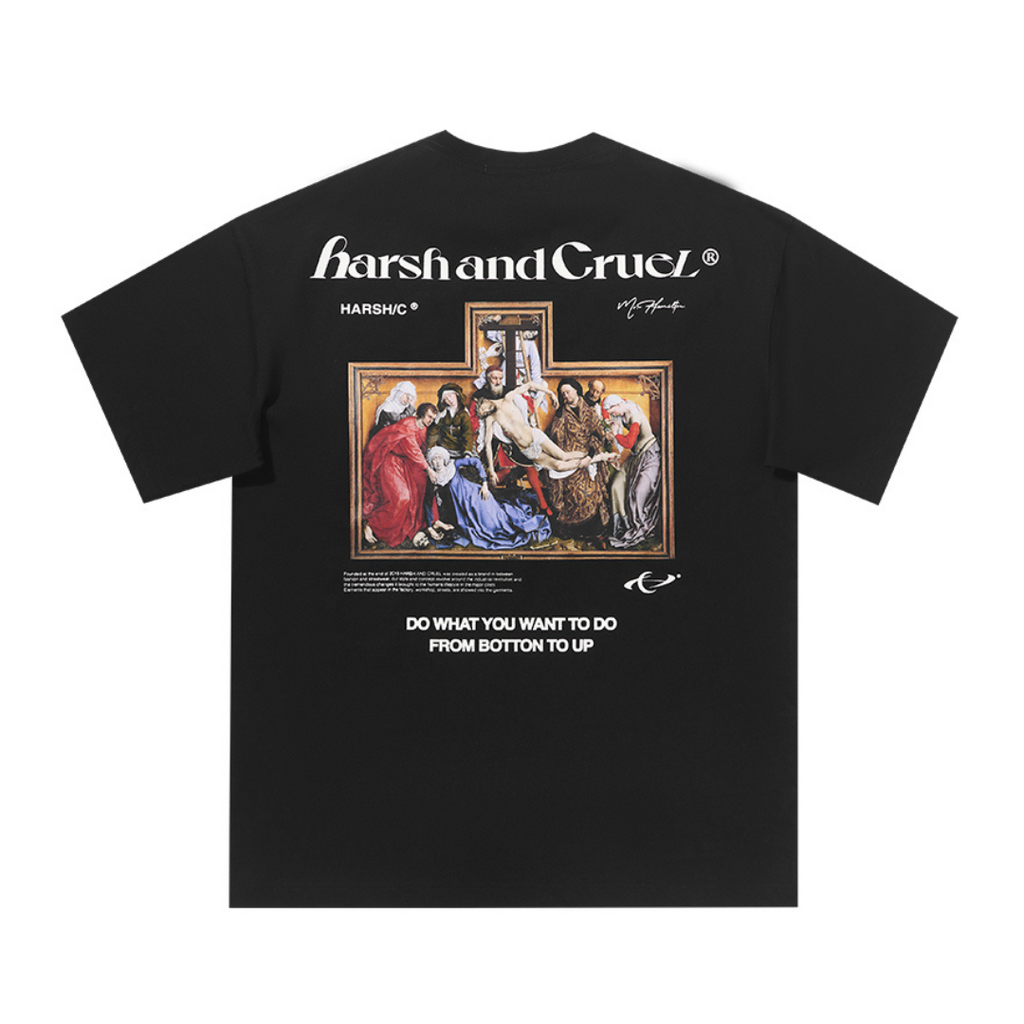 Medieval Oil Painting Logo Tee