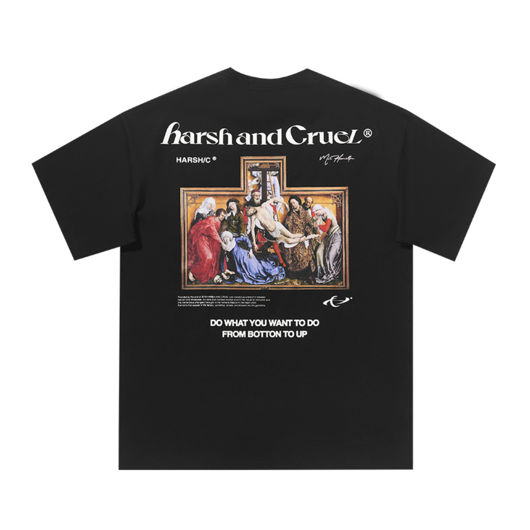 Medieval Oil Painting Logo Tee