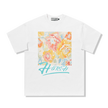 Load image into Gallery viewer, Retro Oil Painting Flowers Logo Tee
