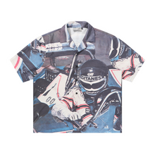 Load image into Gallery viewer, Racing Driver Full Printed Cuban Shirt
