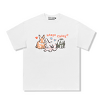 Handpainted Rabbits Logo Tee