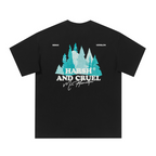 Handpainted Wood Printed Tee