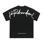 Handwritten Logo Round Neck Tee