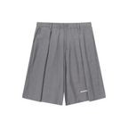 Pleated Casual Suit Shorts