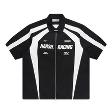 Load image into Gallery viewer, Splicing Irregular Racing Logo Shirt

