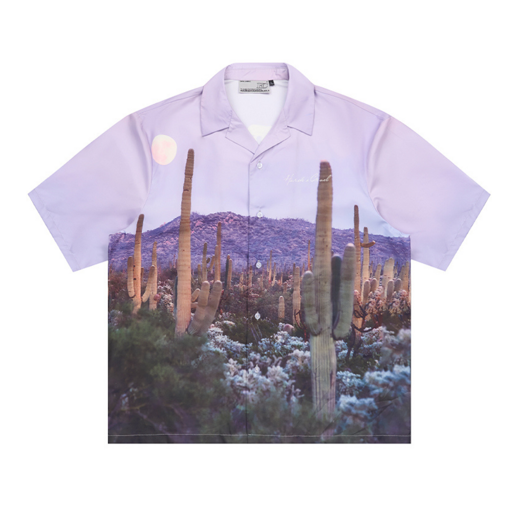 Cactus Desert Cuban Shirt