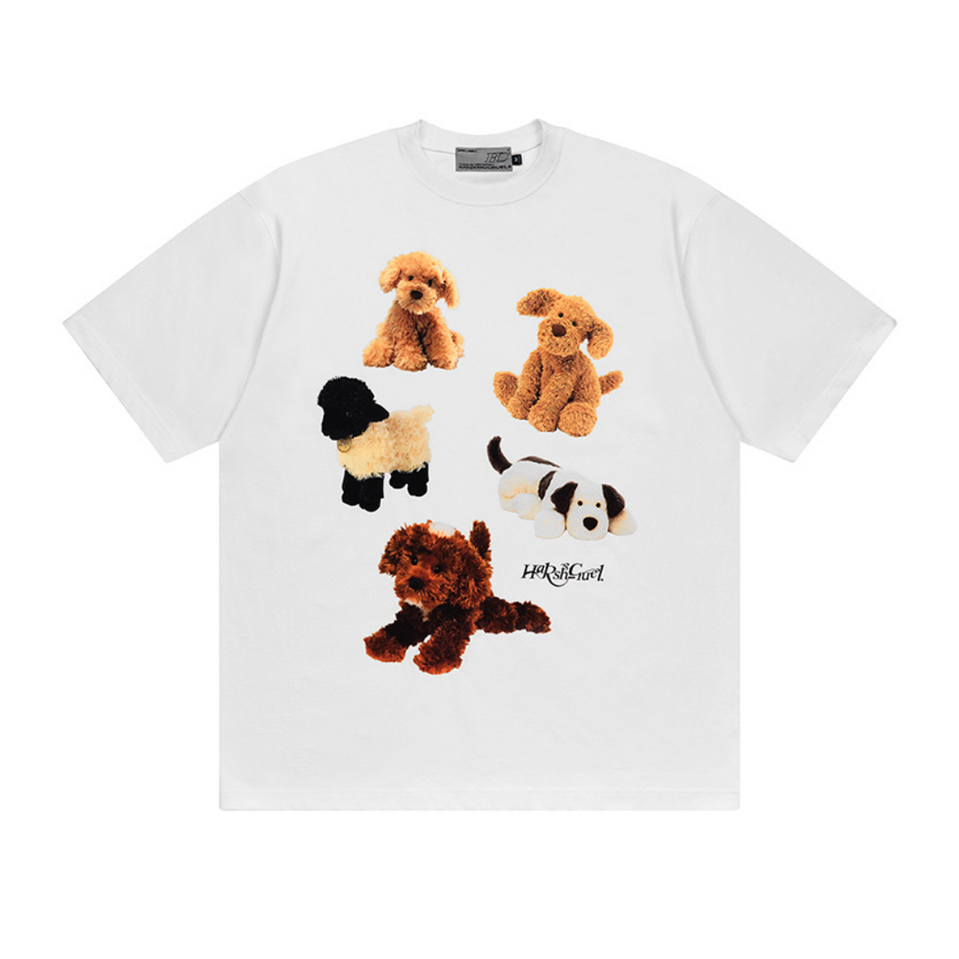 Puppies Peluches Printed Tee