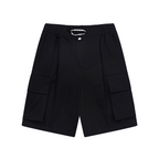 Large Pockets Buckle Shorts