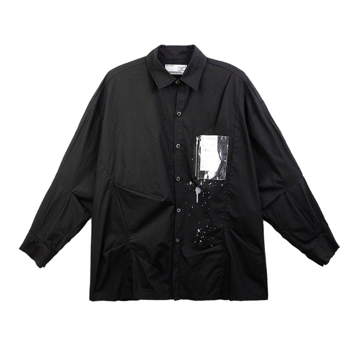 Ink PVC Pocket Long Sleeve Shirt