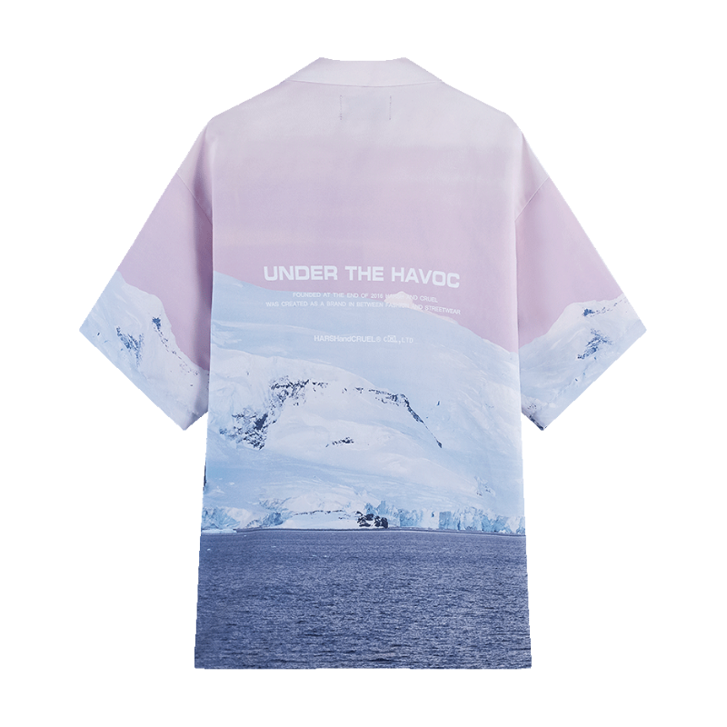 Ice Mountain Cuban Shirt
