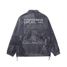 Load image into Gallery viewer, The Last Supper Dark Coach Jacket
