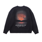 Sunset Landscape Knit Sweater
