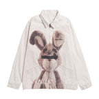 Rabbit Print Coach Jacket