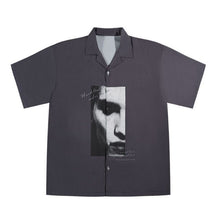 Load image into Gallery viewer, Portrait Print Cuban Shirt
