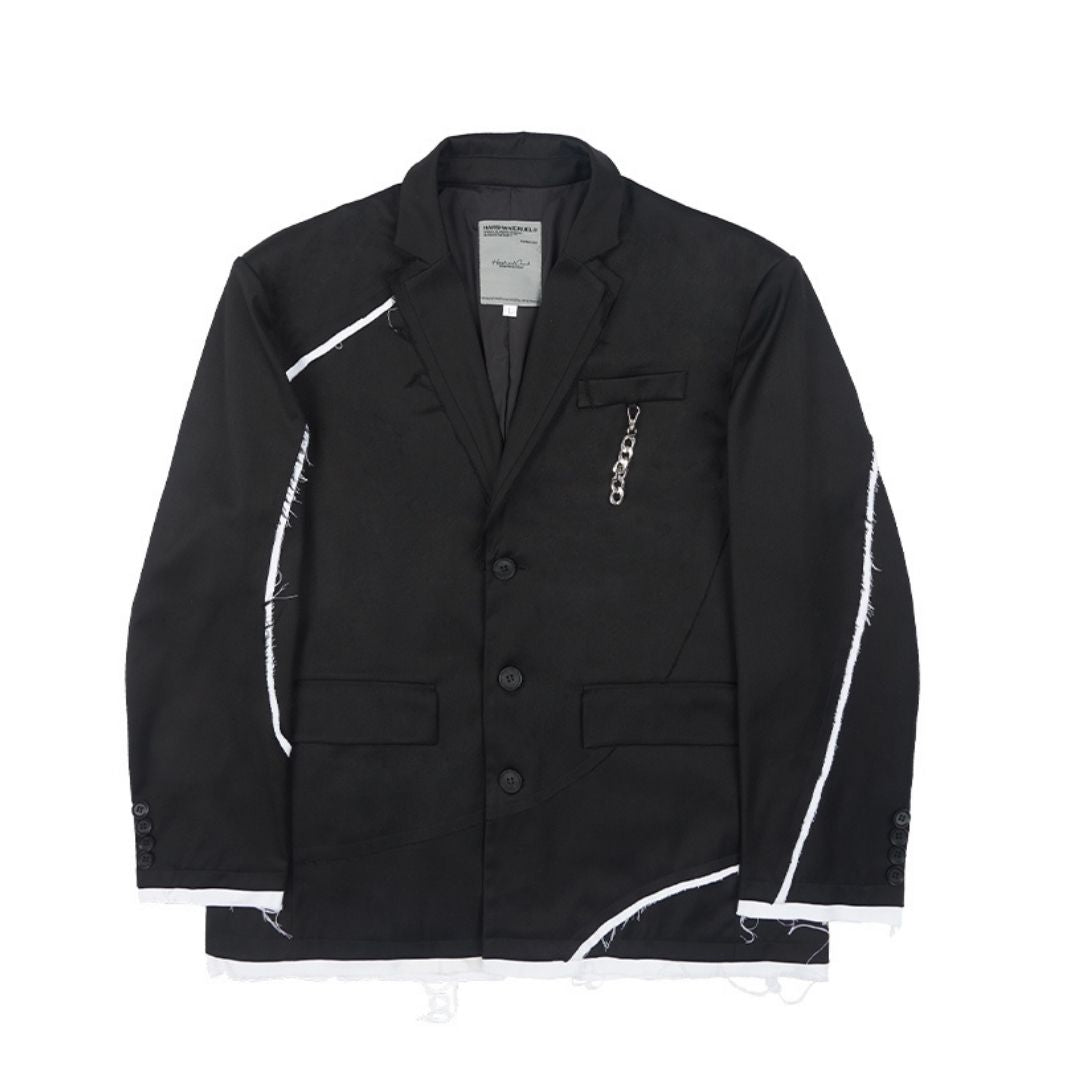 Ripped Loose Suit Jacket – Harsh and Cruel