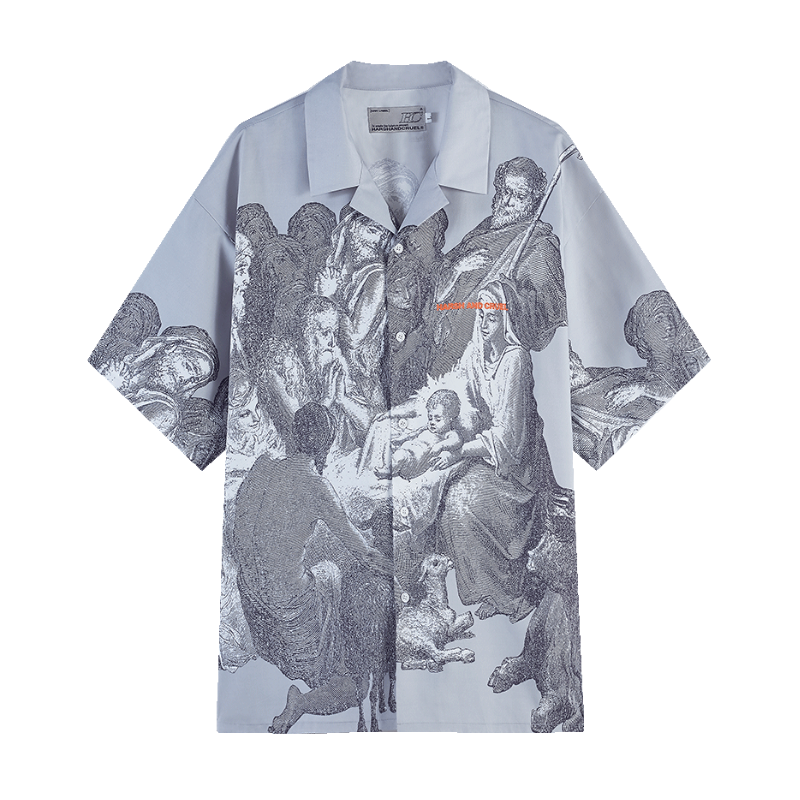 Christ Birth Cuban Shirt