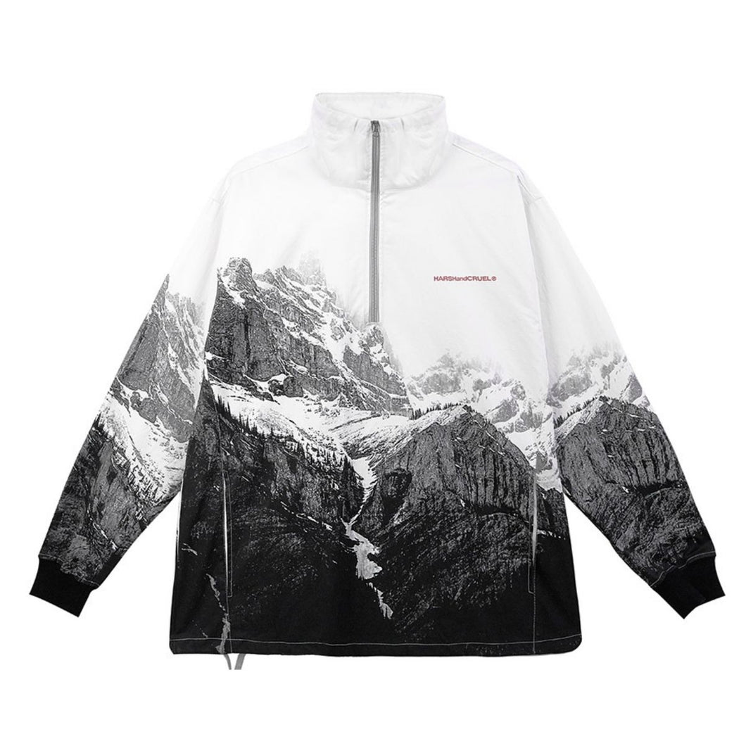 Mountain Half Zipper Jacket