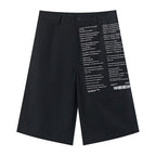 Details Straight Shorts