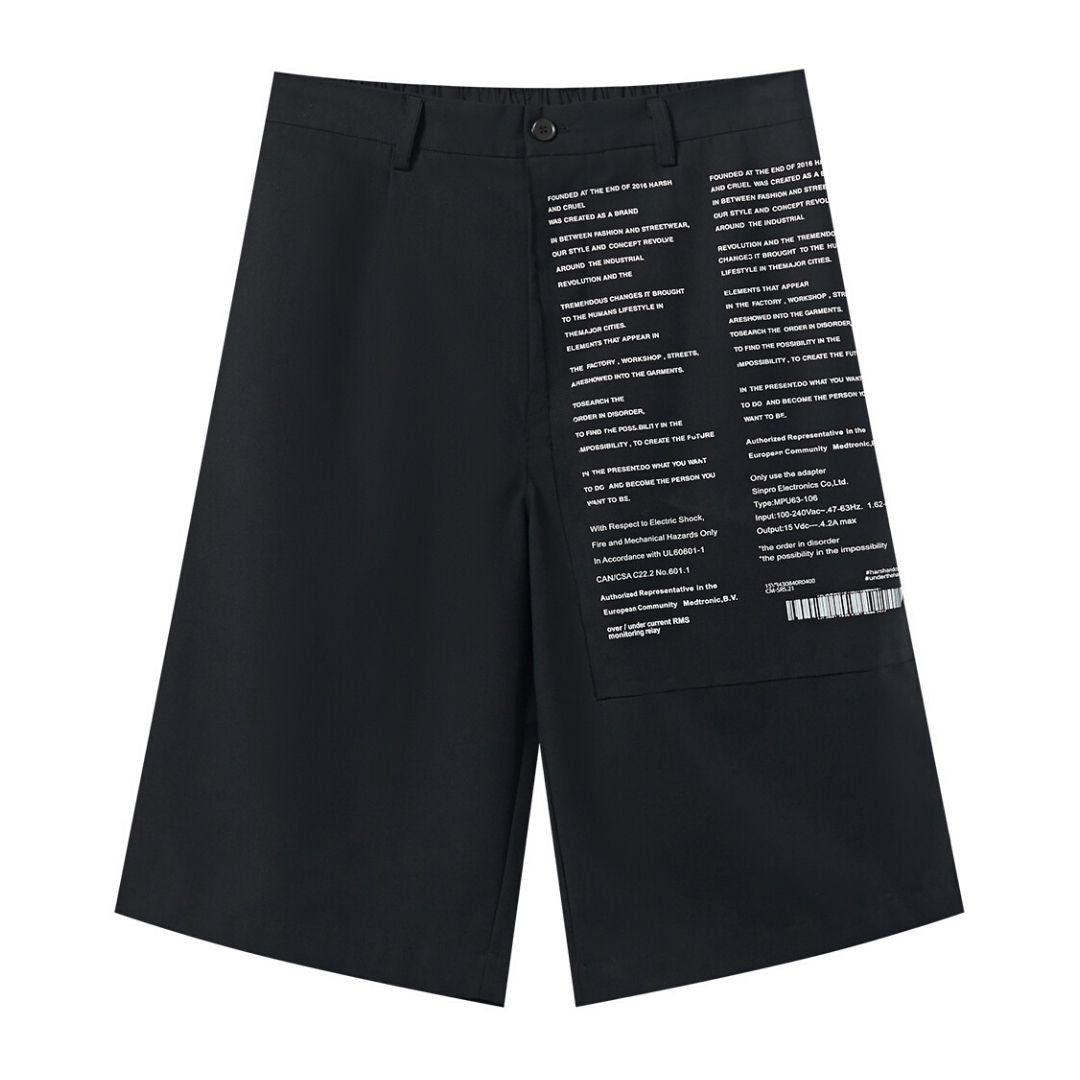 Details Straight Shorts