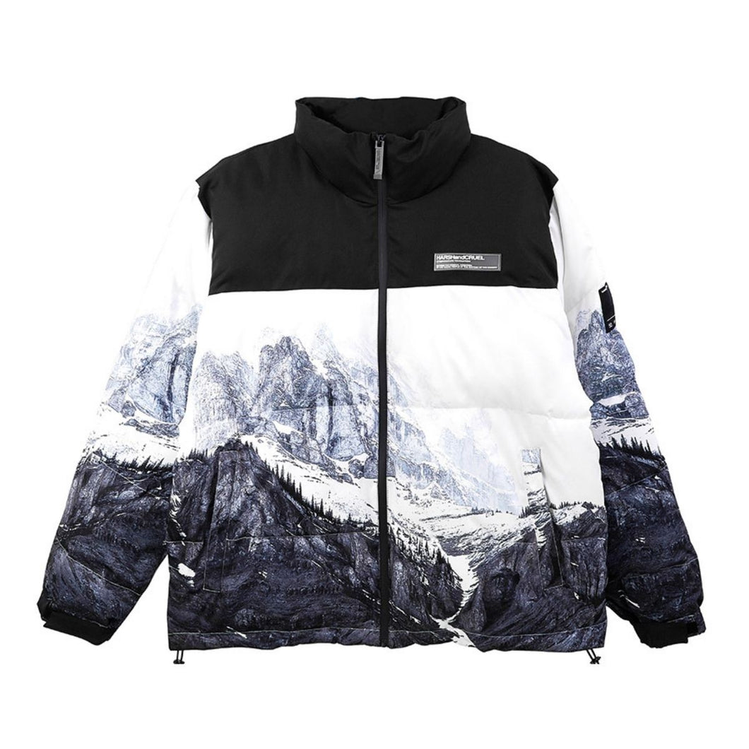 Snow Mountain Logo Down Jacket