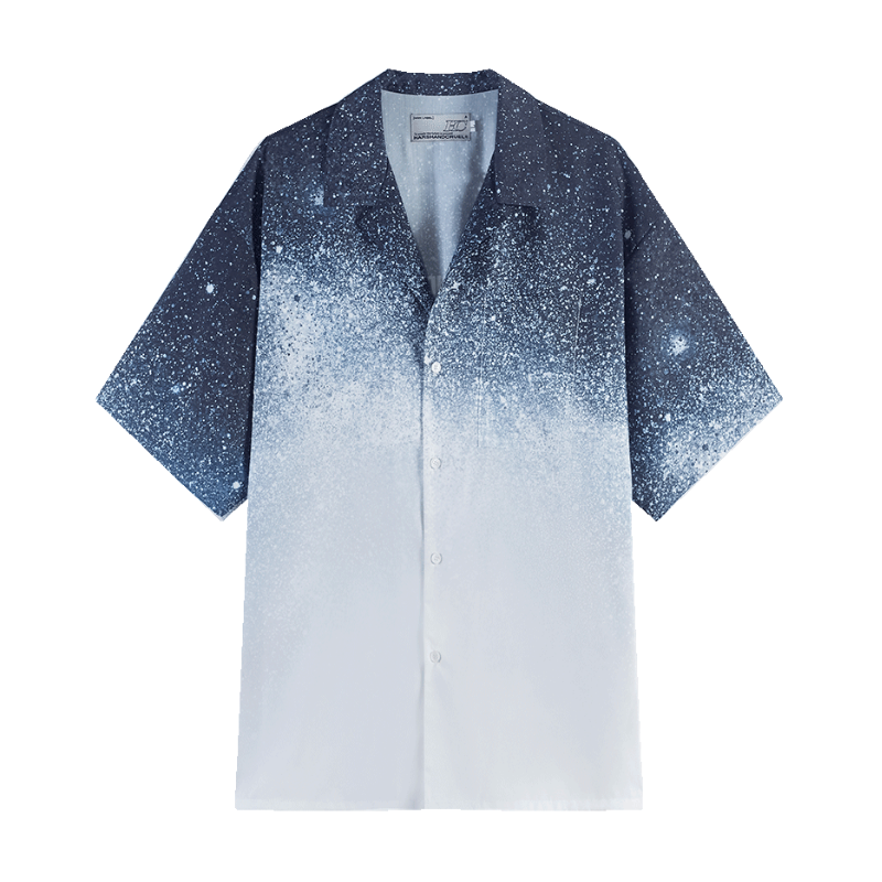 Starry Sky Cuban Shirt