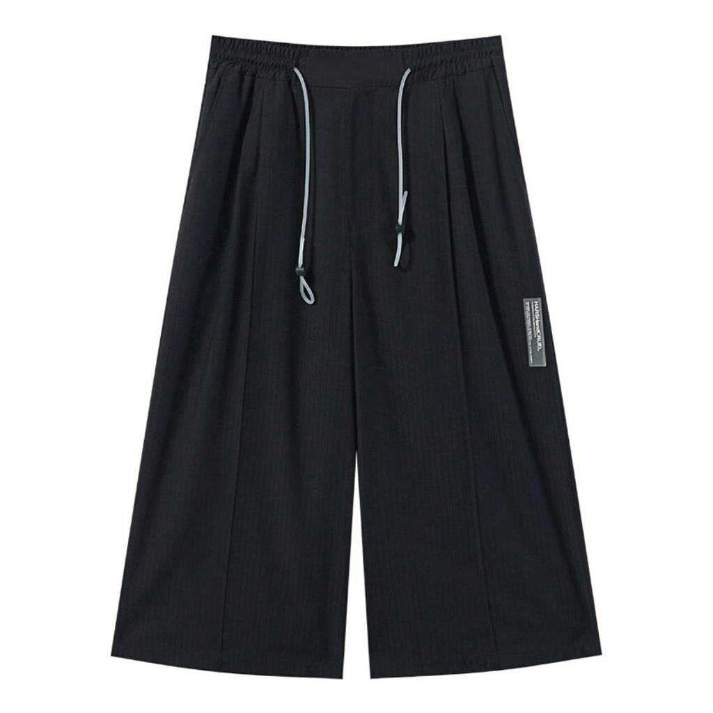 Loose Draped Logo Pants