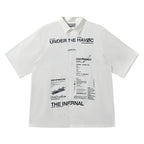 Emergency Printed Button Up Shirt
