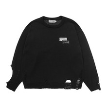Load image into Gallery viewer, Distressed Logo Sweater
