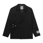 Deconstruction Layered Suit Jacket