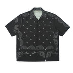 Cashew Print Cuban Shirt