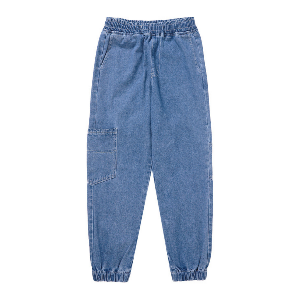 Multi Pocket Casual Denim