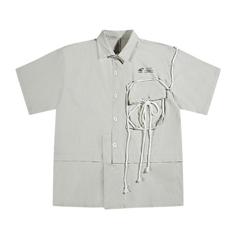 Industrial Drawstrings Shirt