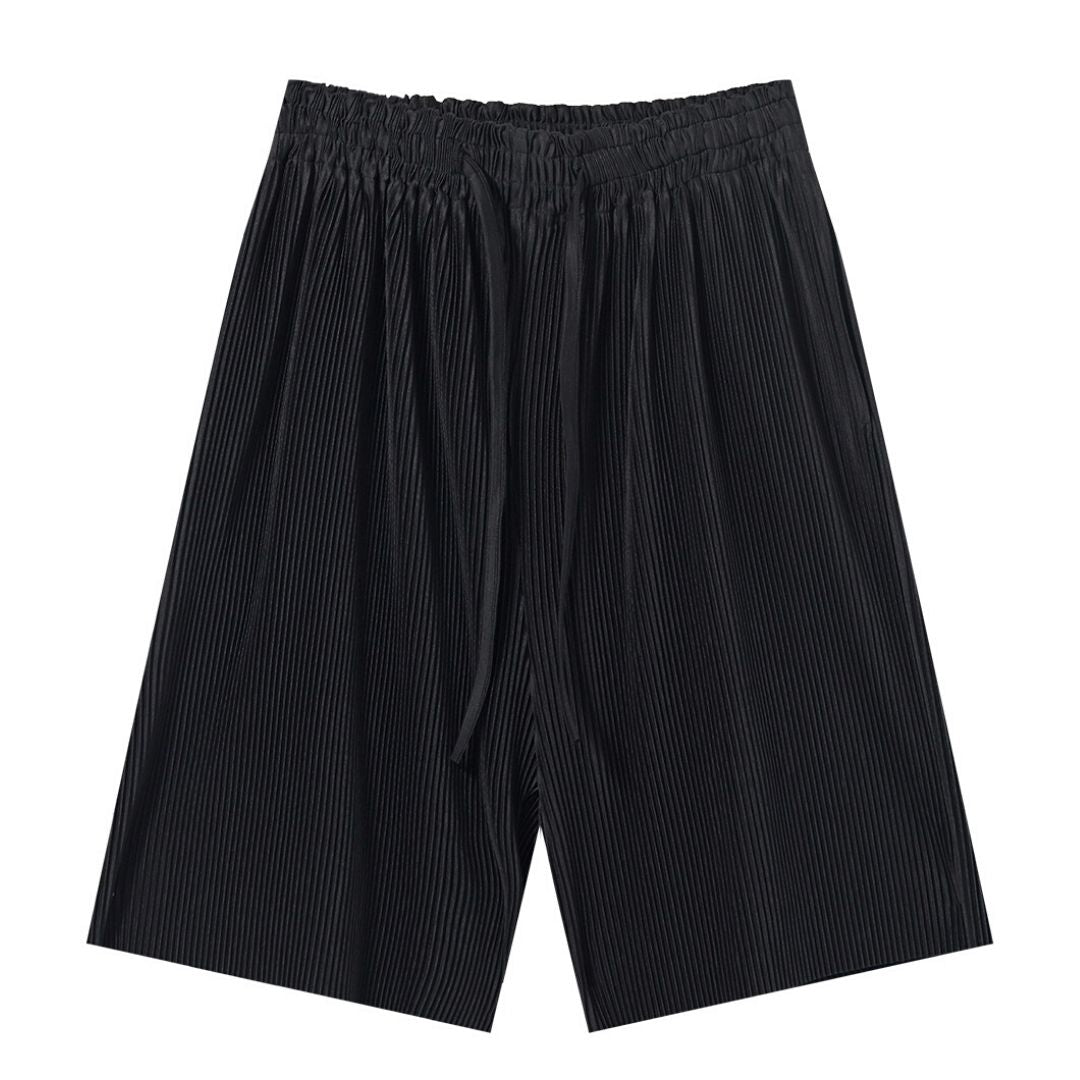 Striped Straight Shorts