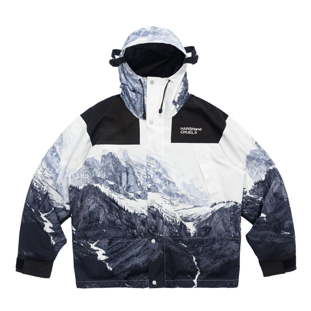 Mountain Printed Logo Jacket