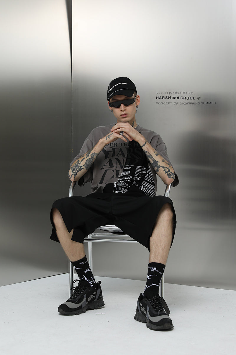 Deformed Logo Tee