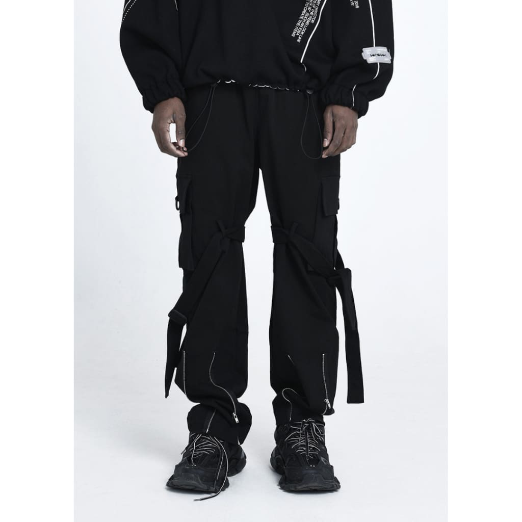 Zipper Cargo Pants