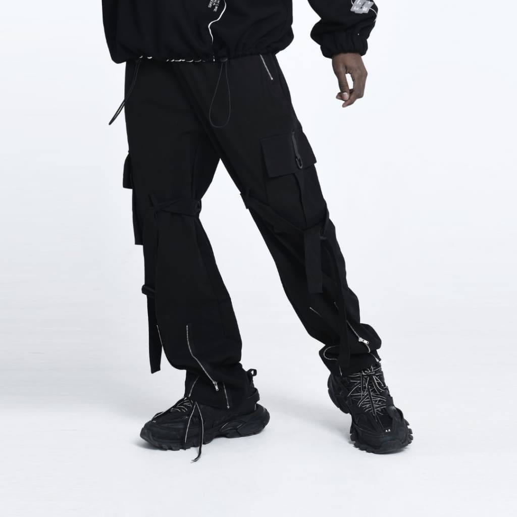 Zipper Cargo Pants