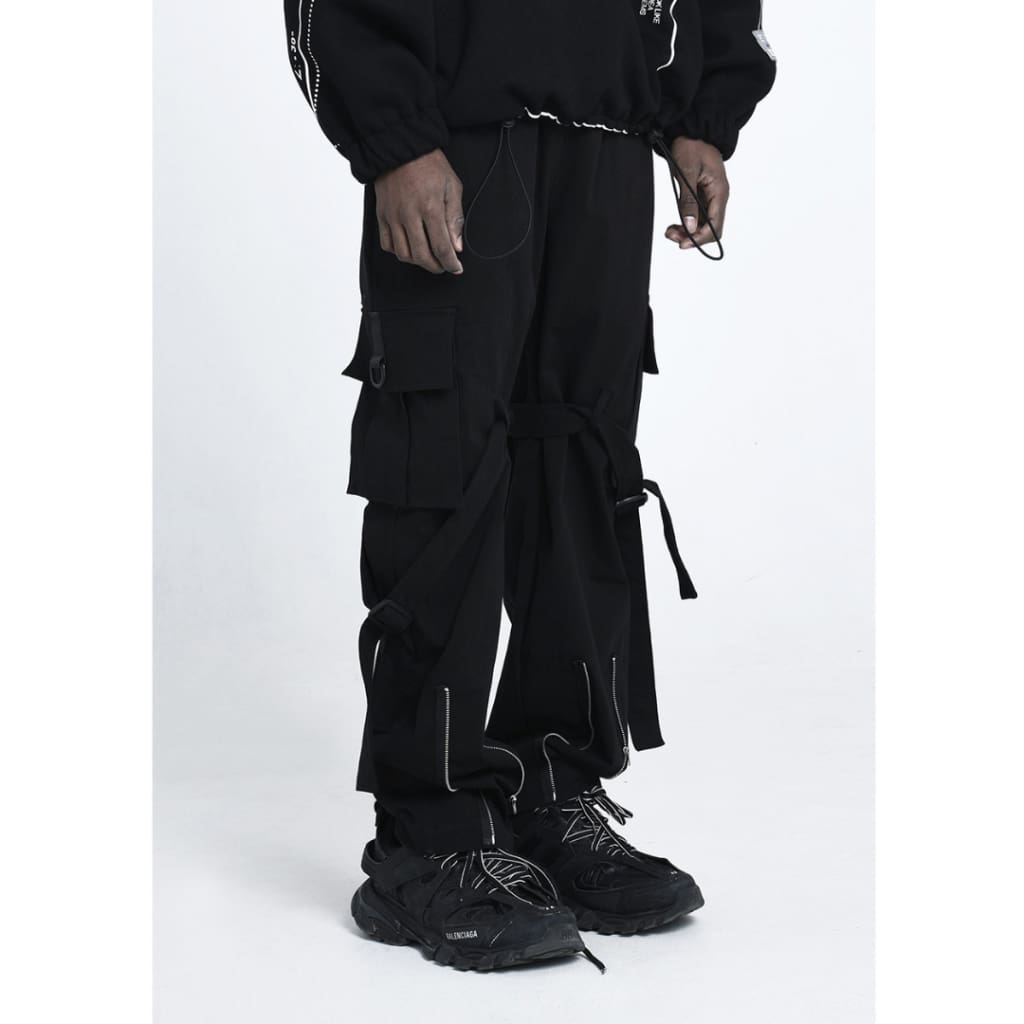 Zipper Cargo Pants