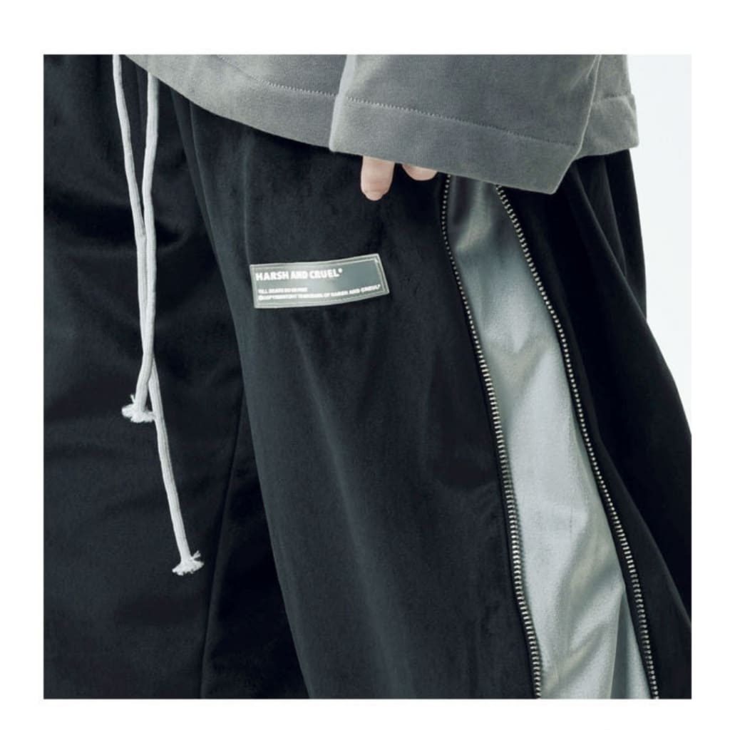 Zipper Track Pants