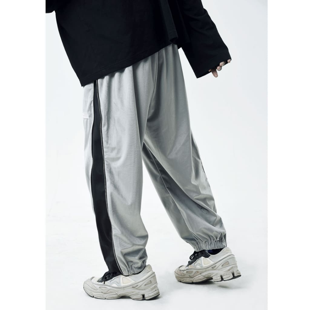 Buy FITINC Grey Men's Stretchable Track Pants with 2 Zipper Pockets -  Slimfit Lower for Workout & Casual Wear Online at Best Prices in India -  JioMart.