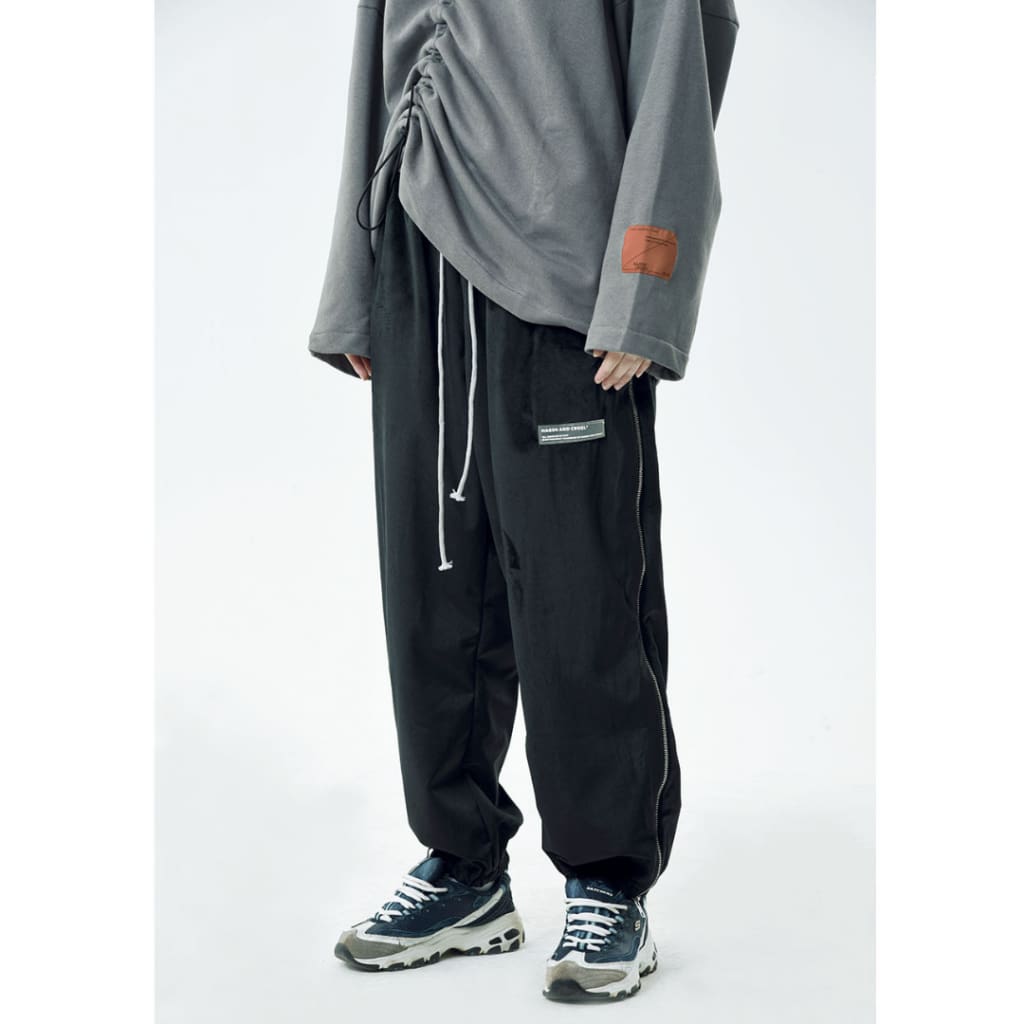 Zipper Track Pants