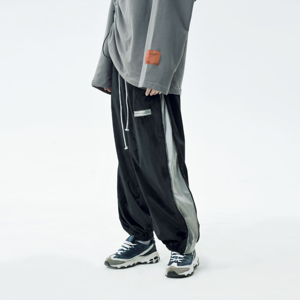Zipper Track Pants